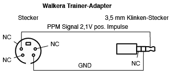 Walkera Trainer-Adapter